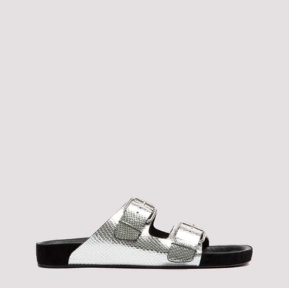 Isabel Marant brand new Lennyo Sandals in Silver